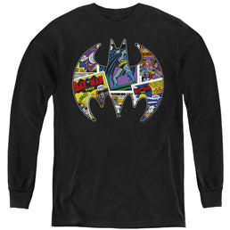 The Batman (2022) Comic Bat - Youth Long Sleeve T-Shirt Youth Long Sleeve T-Shirt Batman   