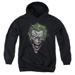 The Batman (2022) Joker - Youth Hoodie Youth Hoodie (Ages 8-12) Batman   