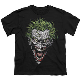 The Batman (2022) Joker - Youth T-Shirt Youth T-Shirt (Ages 8-12) Batman   