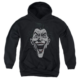 The Batman (2022) Joker Lines - Youth Hoodie Youth Hoodie (Ages 8-12) Batman   