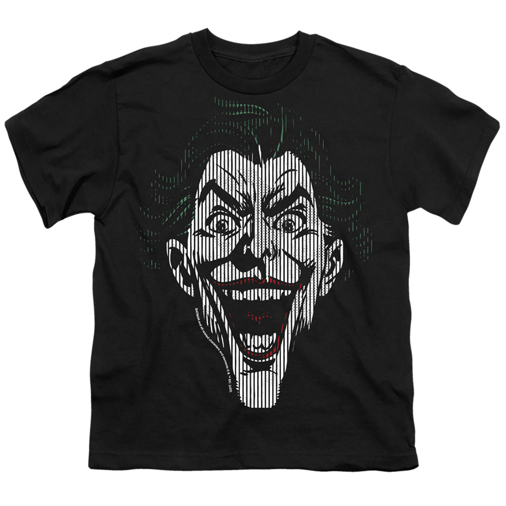 The Batman (2022) Joker Lines - Youth T-Shirt Youth T-Shirt (Ages 8-12) Batman   