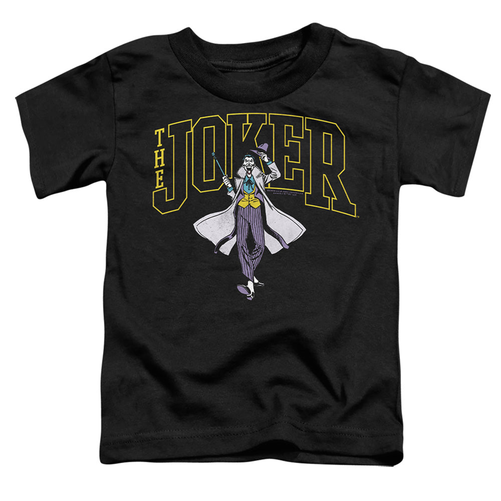 The Batman (2022) Joker Varsity On Black - Toddler T-Shirt Toddler T-Shirt Batman   