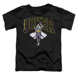 The Batman (2022) Joker Varsity On Black - Toddler T-Shirt Toddler T-Shirt Batman   