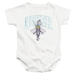 The Batman (2022) Joker Varsity On White - Baby Bodysuit Baby Bodysuit Batman   
