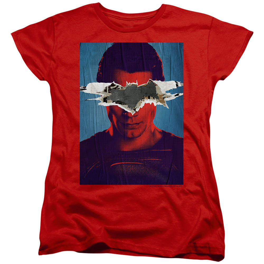 Batman v Superman Superman Poster - Women's T-Shirt Women's T-Shirt Batman   