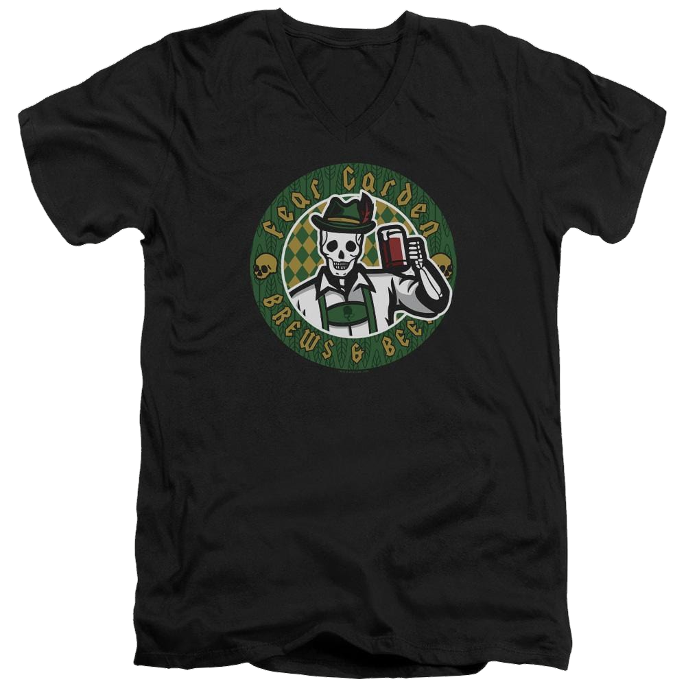 Hell Fest Fear Garden - Men's V-Neck T-Shirt Men's V-Neck T-Shirt Hell Fest   