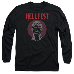 Hell Fest Logo - Men's Long Sleeve T-Shirt Men's Long Sleeve T-Shirt Hell Fest   