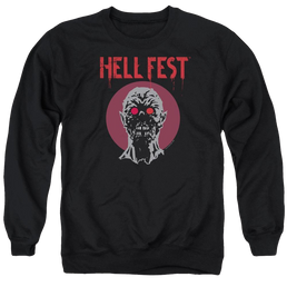 Hell Fest Logo - Men's Crewneck Sweatshirt Men's Crewneck Sweatshirt Hell Fest   