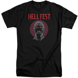 Hell Fest Logo - Men's Tall Fit T-Shirt Men's Tall Fit T-Shirt Hell Fest   