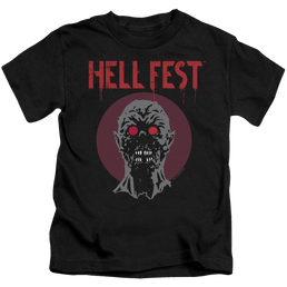 Hell Fest Logo - Kid's T-Shirt Kid's T-Shirt (Ages 4-7) Hell Fest   