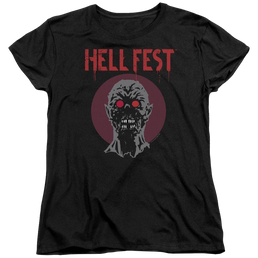 Hell Fest Logo - Women's T-Shirt Women's T-Shirt Hell Fest   