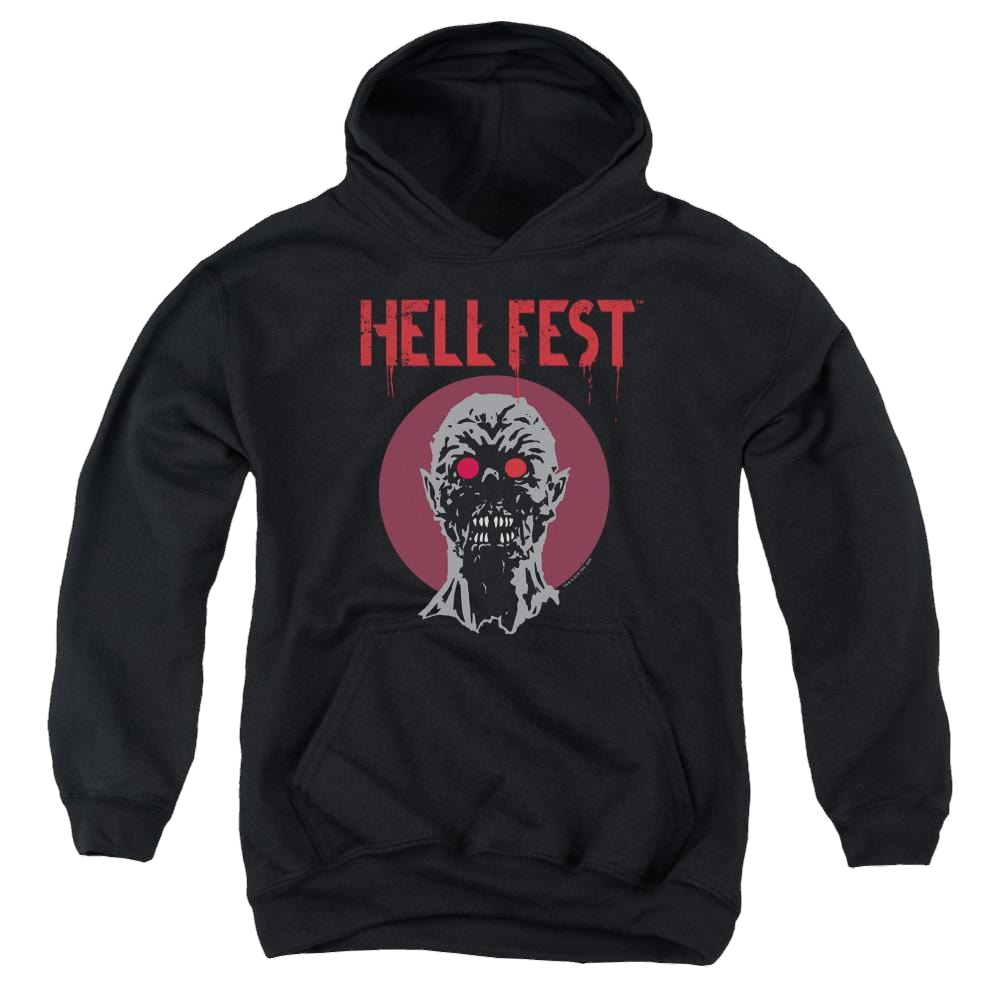 Hell Fest Logo - Youth Hoodie Youth Hoodie (Ages 8-12) Hell Fest   
