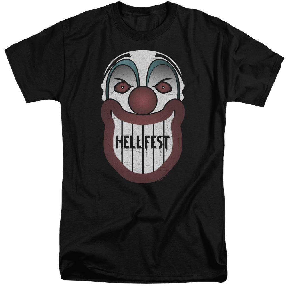 Hell Fest Facade - Men's Tall Fit T-Shirt Men's Tall Fit T-Shirt Hell Fest   