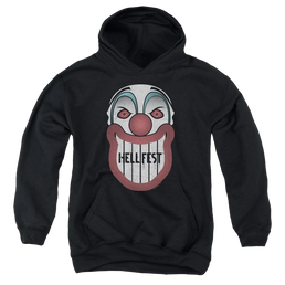 Hell Fest Facade - Youth Hoodie Youth Hoodie (Ages 8-12) Hell Fest   