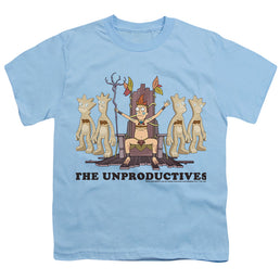 Rick and Morty The Unproductives - Youth T-Shirt Youth T-Shirt (Ages 8-12) Rick and Morty   