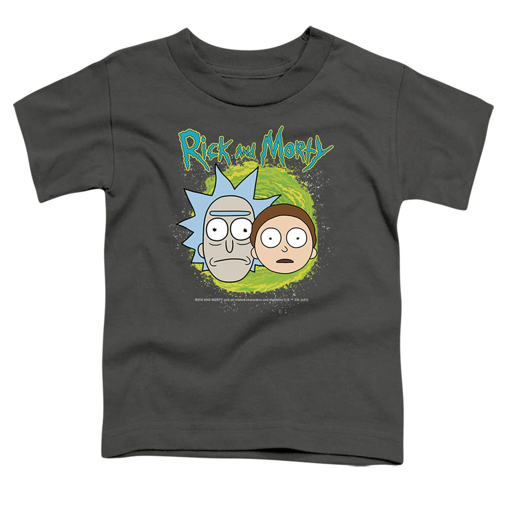 Rick and Morty Floating Heads - Toddler T-Shirt Toddler T-Shirt Rick and Morty   