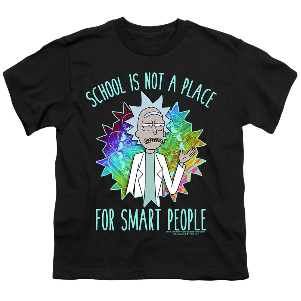 Rick and Morty School - Youth T-Shirt Youth T-Shirt (Ages 8-12) Rick and Morty   