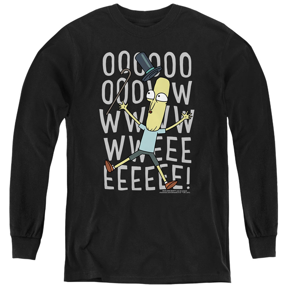 Rick and Morty Oowweeeee - Youth Long Sleeve T-Shirt Youth Long Sleeve T-Shirt Rick and Morty   