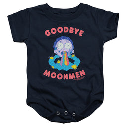 Rick and Morty Goodbye Moonmen - Baby Bodysuit Baby Bodysuit Rick and Morty   