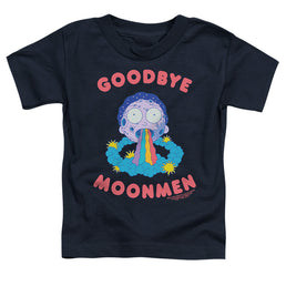 Rick and Morty Goodbye Moonmen - Toddler T-Shirt Toddler T-Shirt Rick and Morty   
