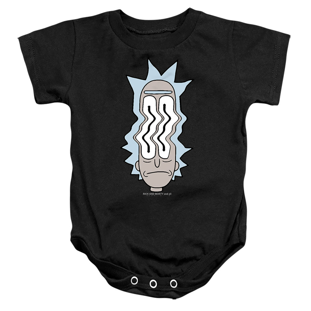 Rick and Morty Rick Waves - Baby Bodysuit Baby Bodysuit Rick and Morty   
