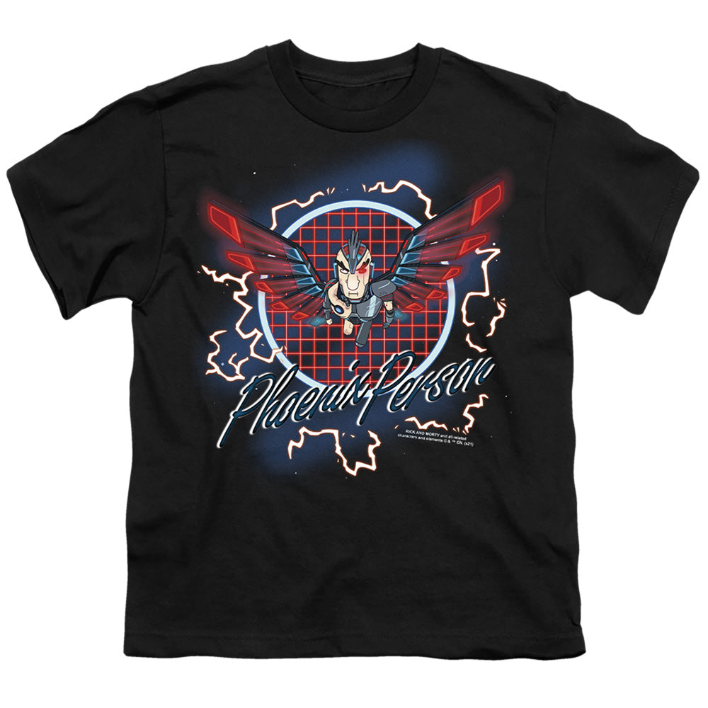 Rick and Morty Phoenix Person - Youth T-Shirt Youth T-Shirt (Ages 8-12) Rick and Morty   