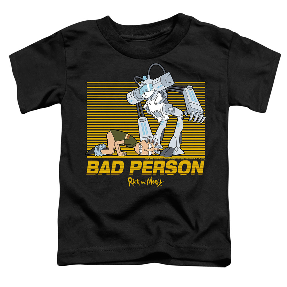 Rick and Morty Bad Person - Toddler T-Shirt Toddler T-Shirt Rick and Morty   