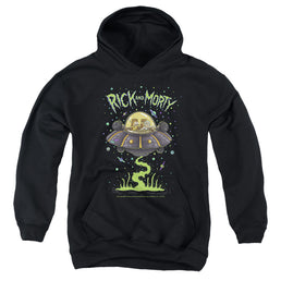 Rick and Morty Drunk Rick Ship - Youth Hoodie Youth Hoodie (Ages 8-12) Rick and Morty   