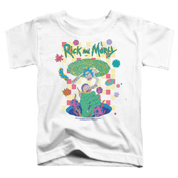 Rick and Morty Falling Portals - Toddler T-Shirt Toddler T-Shirt Rick and Morty   