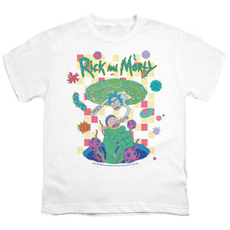 Rick and Morty Falling Portals - Youth T-Shirt Youth T-Shirt (Ages 8-12) Rick and Morty   