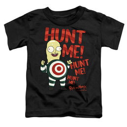 Rick and Morty Hunt Me - Toddler T-Shirt Toddler T-Shirt Rick and Morty   