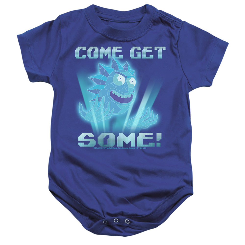 Rick and Morty Come Get Some - Baby Bodysuit Baby Bodysuit Rick and Morty   