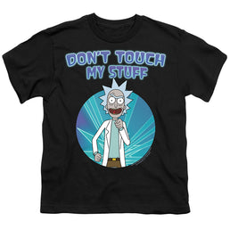 Rick and Morty Don'T Touch - Youth T-Shirt Youth T-Shirt (Ages 8-12) Rick and Morty   