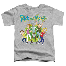 Rick and Morty Family Fights Together - Toddler T-Shirt Toddler T-Shirt Rick and Morty   