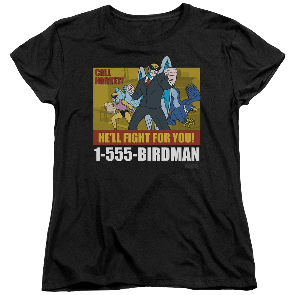 Harvey Birdman Birdman Ad - Women's T-Shirt Women's T-Shirt Harvey Birdman   