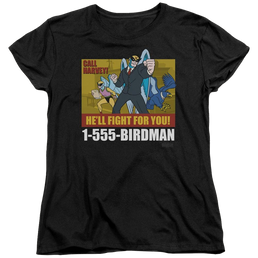 Harvey Birdman Birdman Ad - Women's T-Shirt Women's T-Shirt Harvey Birdman   