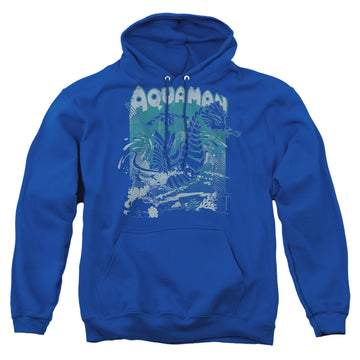 Aquaman Catch A Wave - Pullover Hoodie Pullover Hoodie Aquaman   
