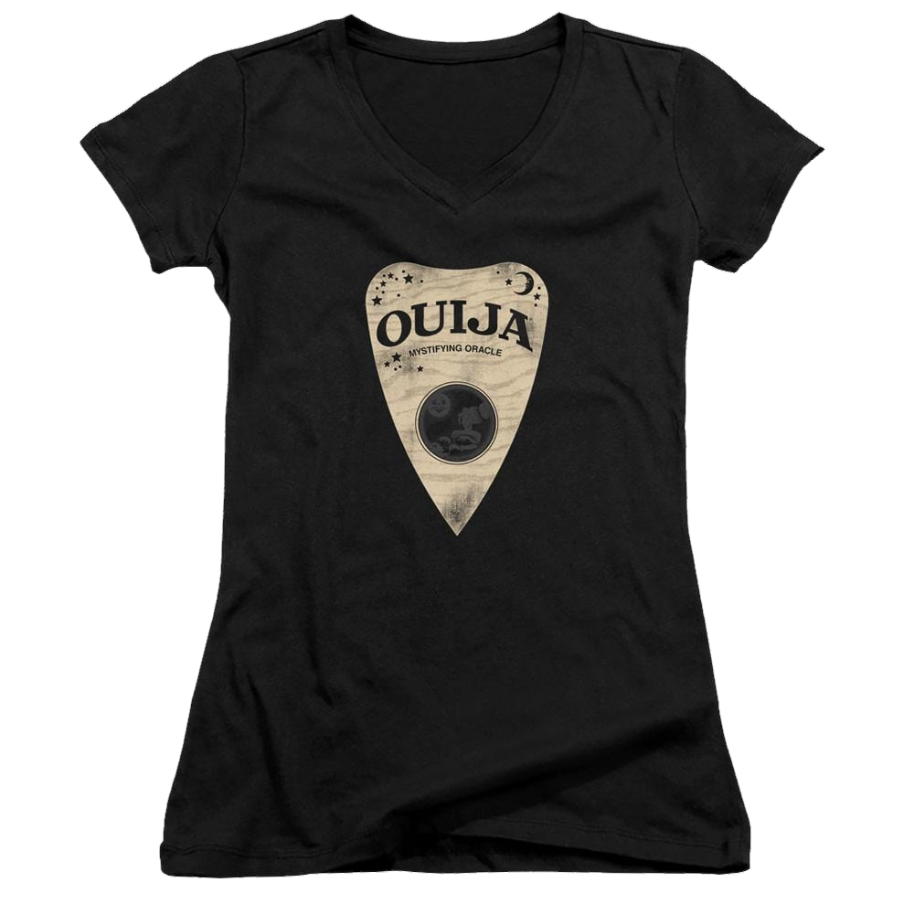 Hasbro Ouija Board Planchette - Juniors V-Neck T-Shirt Juniors V-Neck T-Shirt Ouija   