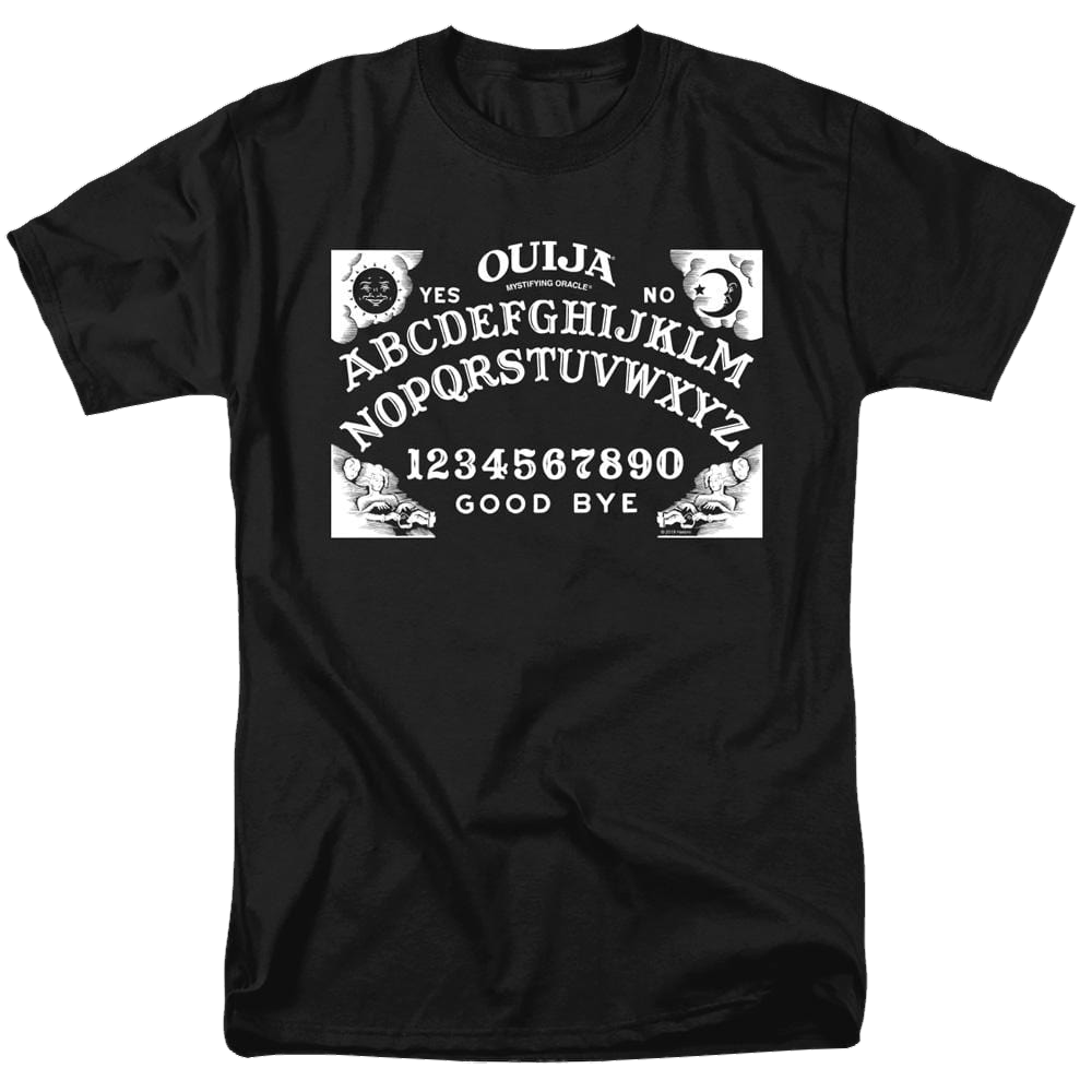 Hasbro Ouija Board On Black - Men's Regular Fit T-Shirt Men's Regular Fit T-Shirt Ouija   