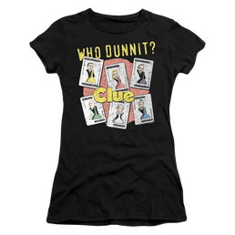Hasbro Gaming Clue Who Dunnit - Juniors T-Shirt Juniors T-Shirt Clue   