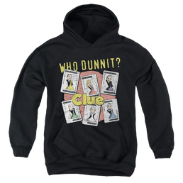 Hasbro Gaming Clue Who Dunnit - Youth Hoodie Youth Hoodie (Ages 8-12) Clue   