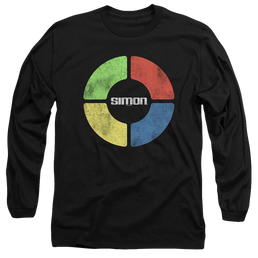Hasbro Gaming Simon Says - Men's Long Sleeve T-Shirt Men's Long Sleeve T-Shirt Simon   