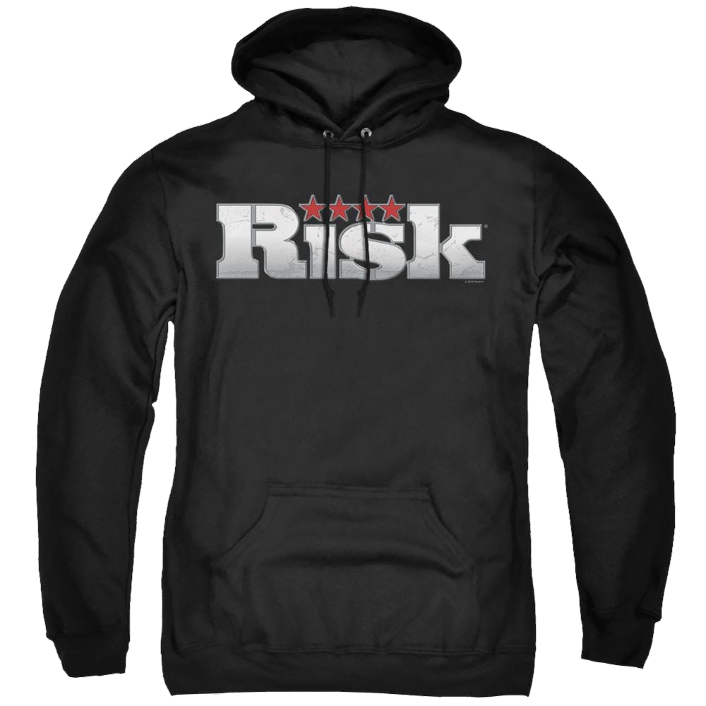 Hasbro Risk Logo - Pullover Hoodie Pullover Hoodie Risk   