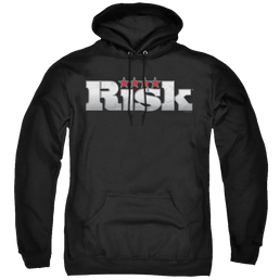 Hasbro Risk Logo - Pullover Hoodie Pullover Hoodie Risk   