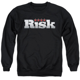Hasbro Risk Logo - Men's Crewneck Sweatshirt Men's Crewneck Sweatshirt Risk   
