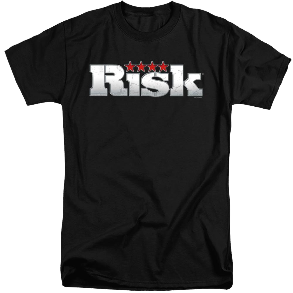 Hasbro Risk Logo - Men's Tall Fit T-Shirt Men's Tall Fit T-Shirt Risk   