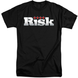 Hasbro Risk Logo - Men's Tall Fit T-Shirt Men's Tall Fit T-Shirt Risk   