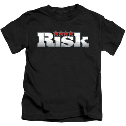 Hasbro Risk Logo - Kid's T-Shirt Kid's T-Shirt (Ages 4-7) Risk   