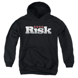 Hasbro Risk Logo - Youth Hoodie Youth Hoodie (Ages 8-12) Risk   