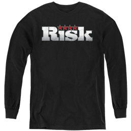 Hasbro Risk Logo - Youth Long Sleeve T-Shirt Youth Long Sleeve T-Shirt Risk   